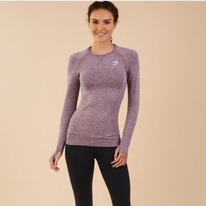 Gymshark VITAL SEAMLESS LONG SLEEVE TOP